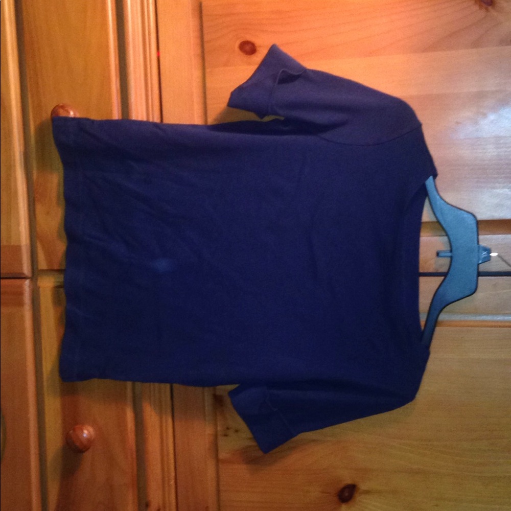 Navy blue shirt